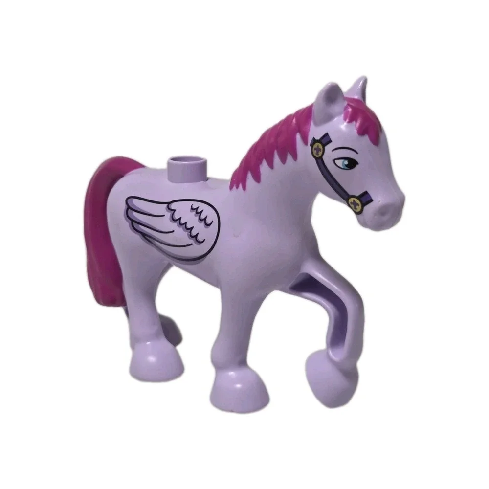 LEGO Duplo Minimus Great Flying Horse Pony Purple Pegasus Sofia The First Animal
